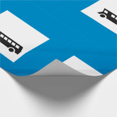 Openbaar vervoer bushalte teken stedelijk vervoer cadeaupapier