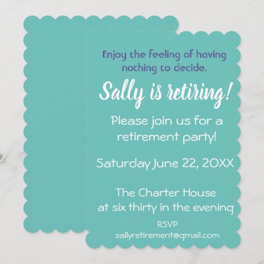 OPENBAARMAKING MET QUOTE KAART (Voorkant / Achterkant)