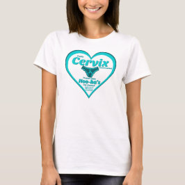 Openbare bekendmaking van Cervix - sm/lrg-celkanke T-shirt