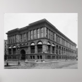 Openbare bibliotheek Chicago Poster (Voorkant)