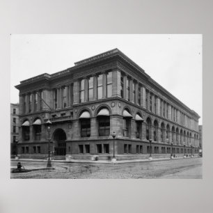 Openbare bibliotheek Chicago Poster