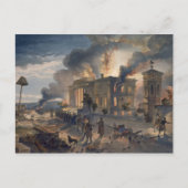 Openbare bibliotheek en tempel van de Winden, bord Briefkaart (Voorkant)