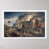 Openbare bibliotheek en tempel van de Winden, bord Poster (Voorkant)