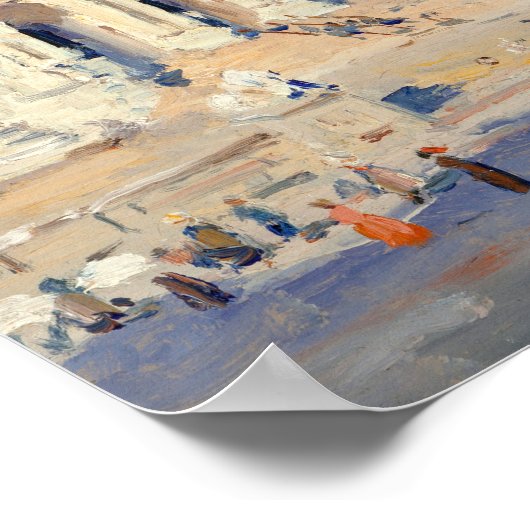 Openbare bibliotheek van New York | Colin Campbell Poster (Hoek)