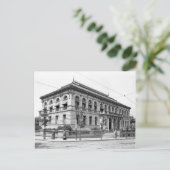 Openbare Bibliotheek van Providence, 1906 Briefkaart (Staand voorkant)