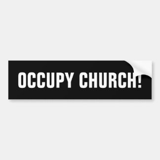OPENBARE CHURCH BUMPERSTICKER