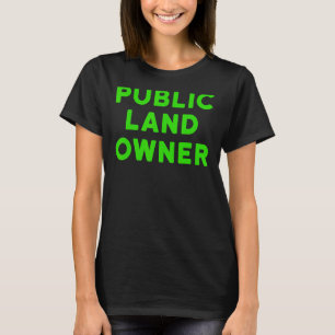 Openbare grondeigenaar Shirt - Wandeljacht Vissen