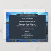 OPENBARE INVITATIE - MARINA - BLAUWE BLAUW KAART (Achterkant)