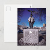 Openbare kunstsculptuur briefkaart (Voorkant / Achterkant)