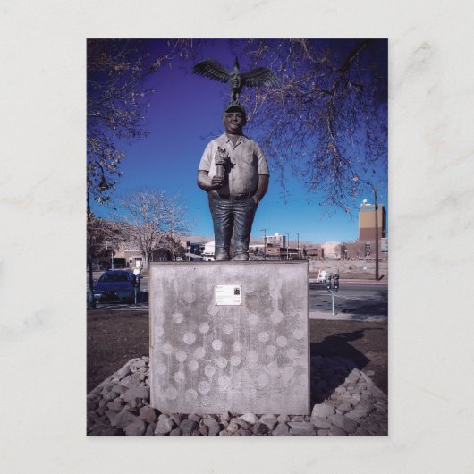 Openbare kunstsculptuur briefkaart (Voorkant)