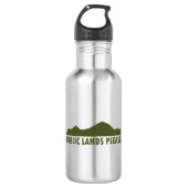 Openbare leningen alstublieft waterfles (Voorkant)