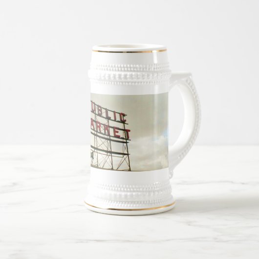 Openbare markt in Seattle, WA Bierpul (Voorkant rechts)