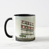 Openbare markt in Seattle, WA Mok (Links)