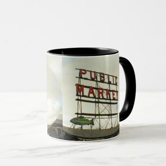 Openbare markt in Seattle, WA Mok (Voorkant rechts)