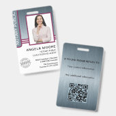 Openbare notarisbadges badge (Front & Back)