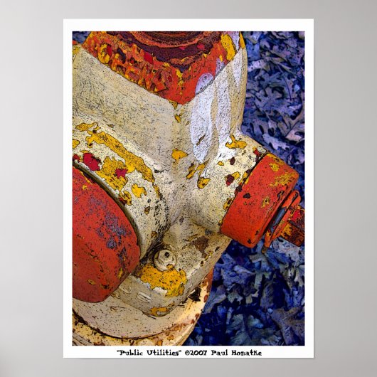 "Openbare nutsbedrijven" Poster (Voorkant)