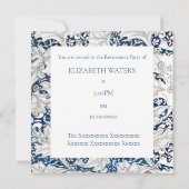 OPENBARE PARTIJEN : WILLIAM MORRIS KAART (Achterkant)