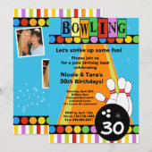 OPENBARE PARTIJINVITATIE - 3 FOTO'S IN DE ACHTERZI KAART (Voorkant / Achterkant)