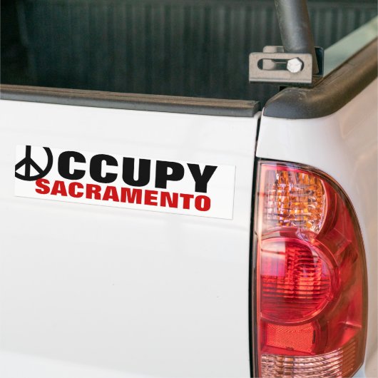 OPENBARE SACRAMENTO BUMPERSTICKER (Op Truck)