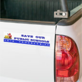 Openbare scholen bumpersticker (Op Truck)