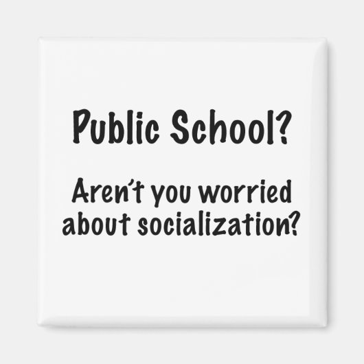 Openbare School? Magneet (Voorkant)