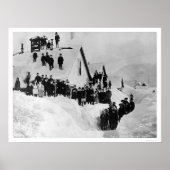 Openbare School Valdez, Alaska 1910 Poster (Voorkant)