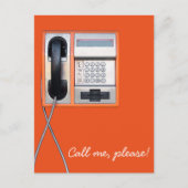 Openbare telefoon briefkaart (Voorkant)