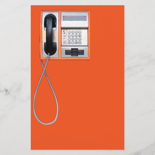 Openbare telefoon flyer (Achterkant)