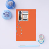 Openbare telefoon flyer (Enkel)