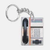 Openbare telefoon sleutelhanger (Voorkant Links)