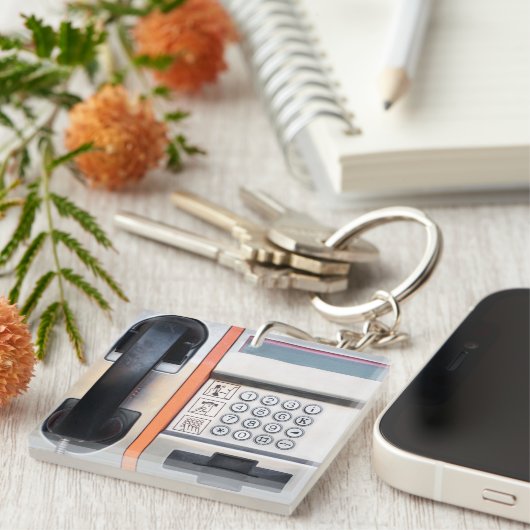 Openbare telefoon sleutelhanger (Voorkant Rechts)