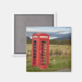 Openbare telefooncel, Ellishadder, nabij Staffin, Magneet (Voorkant / Achterkant)
