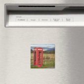 Openbare telefooncel, Ellishadder, nabij Staffin, Magneet (Insitu (Vaatwasser))