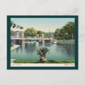 Openbare tuin, Boston 1905  Briefkaart (Voorkant)