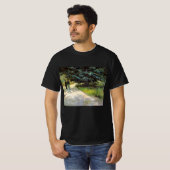 Openbare tuin met koppel van Vincent van Gogh T-shirt (Voorkant volledig)