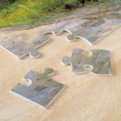 Openbare tuin met stel door Vincent van Gogh Legpuzzel (Zijkant)