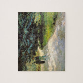 Openbare tuin met stel van Vincent van Gogh Legpuzzel (Verticaal)