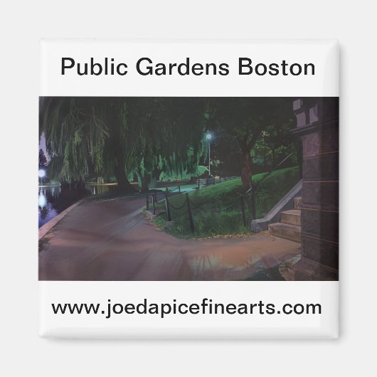 Openbare Tuin van Boston Magneet (Voorkant)