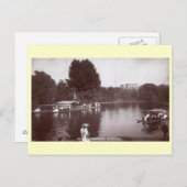 Openbare tuinen, Vintage van Boston Briefkaart (Voorkant / Achterkant)