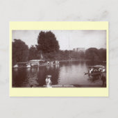 Openbare tuinen, Vintage van Boston Briefkaart (Voorkant)