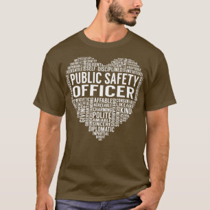 Openbare veiligheidsbeambte t-shirt