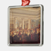 Openbare verkoop in het hotel Bullion Metalen Ornament (Links)