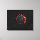 Openbare vijand canvas afdruk (Voorkant)