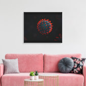 Openbare vijand canvas afdruk (Insitu (Woonkamer))