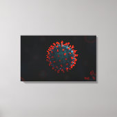 Openbare vijand canvas afdruk (Voorkant)