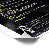 Openbaring 12 1e profetie perfect poster (Hoek)