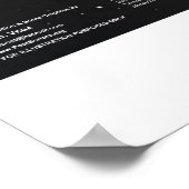 Openbaring 12 - Komeet 67p 1 Poster (Hoek)