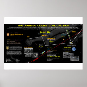 Openbaring 12 Teken - Jubileumkomeet 67p Poster