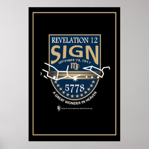 Openbaring 12 Teken Poster