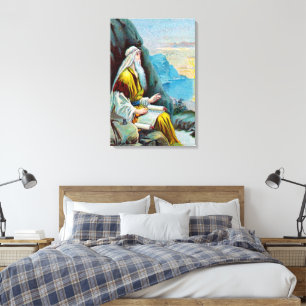 Openbaring 1 Dingen die spoedig moeten gebeuren Canvas Afdruk
